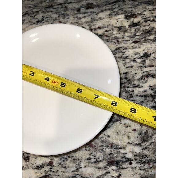 Steelite International England 2013 White Lunch Plates 8" Coupe Style Round Set - Picture 6 of 8